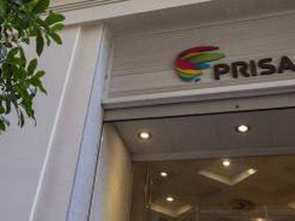 Logo de Prisa.