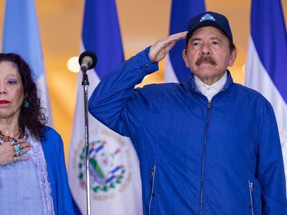 Daniel Ortega y Rosario Murillo, en una imagen de archivo.