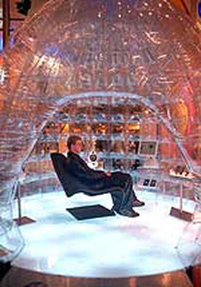 Olympus venderá este iglú acústico inflable presentado en Cebit.