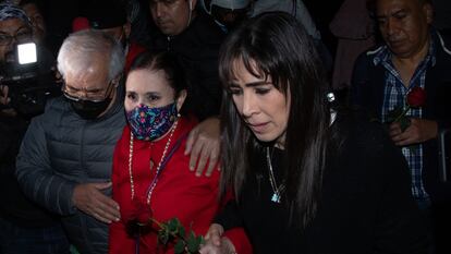 Rosario Robles ha quedado en libertad después de tres años en prisión preventiva en el Penal de en Santa Martha Acatitla.