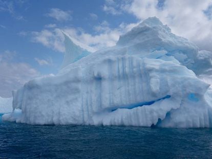 Un iceberg en la Antártida.