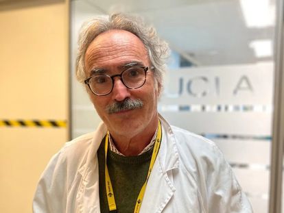 El doctor Jordi Mancebo, director del Servicio de Medicina Intensiva del Hospital de la Santa Creu i Sant Pau.