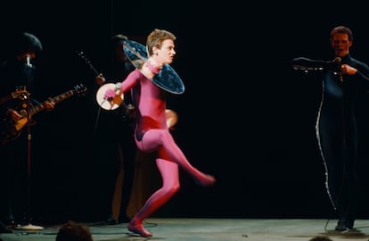 Jobriath durante un concierto emitido en la NBC en 1974.