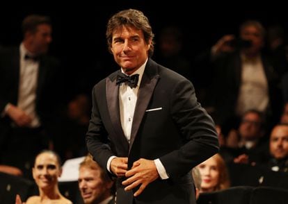 Tom Cruise recibe la Palma de Honor del Festival de Cannes el 18 de mayo.