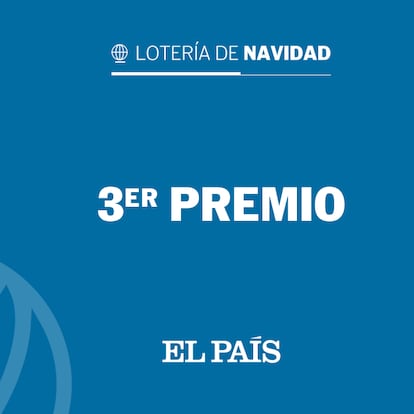 Tercer premio Loteria de Navidad