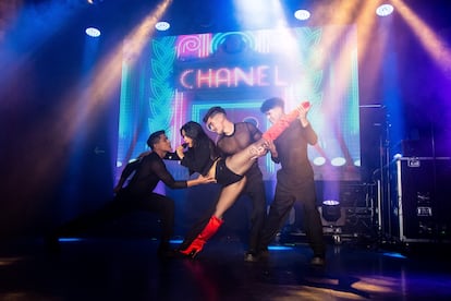 La cantante Chanel participó en el Eurovision Party 2022.