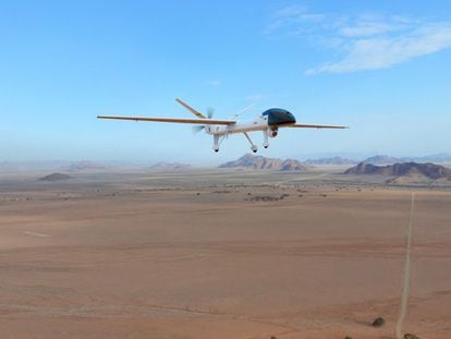 Imagen de uno de los drones espía que Airbus le venderá al ejército español.
