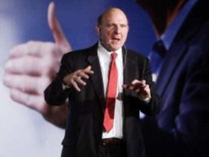 Steve Ballmer, consejero delegado de Microsoft.