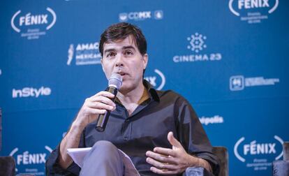 Ricardo Giraldo durante la presentación de los Premios Fénix 2016.