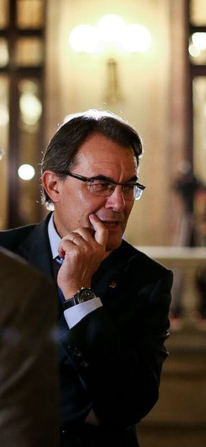 El presidente catal&aacute;n, Artur Mas, el pasado septiembre.