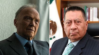 Los fiscales Alejandro Gertz Manero y Juan Ramos.