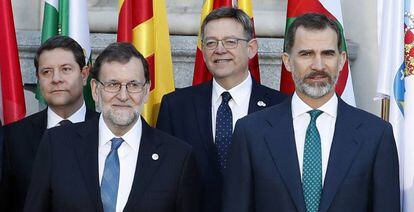 Mariano Rajoy i el Rei, aquest dimarts.