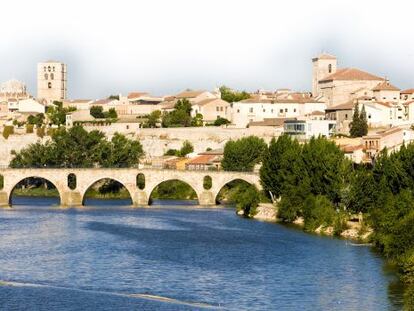 Panor&aacute;mica de la ciudad de Zamora.