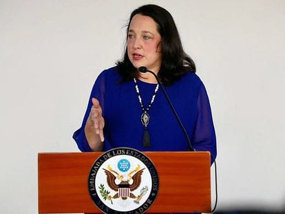 Embajadora de Estados Unidos en El Salvador de Nayib Bukele