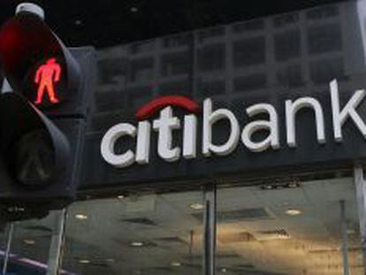 Edificio de Citibank en Hong Kong, China. 