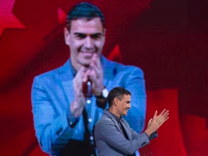 Pedro Sánchez, el sábado pasado en Málaga.