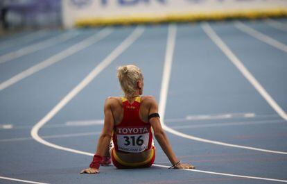 Natalia Rodríguez, tras la semifinal de 1.500.