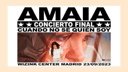 'AMAIA'. Concierto final en Madrid el 23 de septiembre