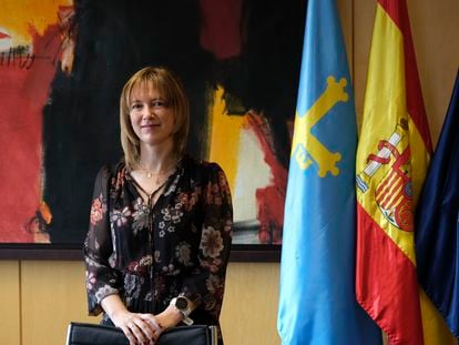 Ana Cárcaba, consejera de Hacienda del Principado de Asturias.