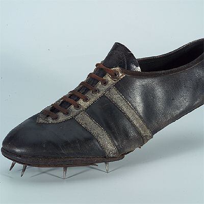 La zapatilla de Jesse Owens con la que corrió en los Juegos de Berlín.