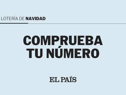 Comprueba el número de la Lotería 2022.