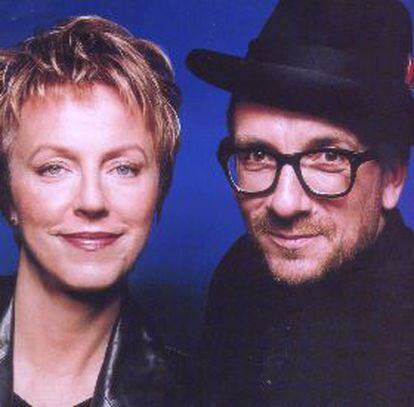 Elvis Costello y Anne Sofie von Otter.
