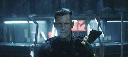 Josh Brolin como Cable en 'Deadpool 2'.