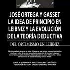 Portada de 'La idea de principio en Leibniz y la evolución de la teoría deductiva', de José Ortega y Gasset.