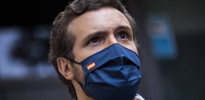 El líder del PP, Pablo Casado.