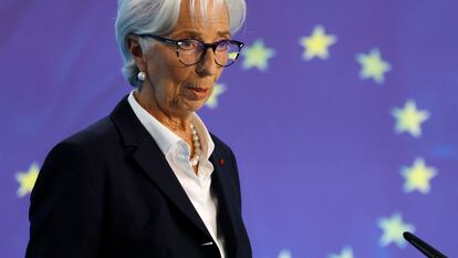 La presidenta del Banco Central Europeo, Christine Lagarde.