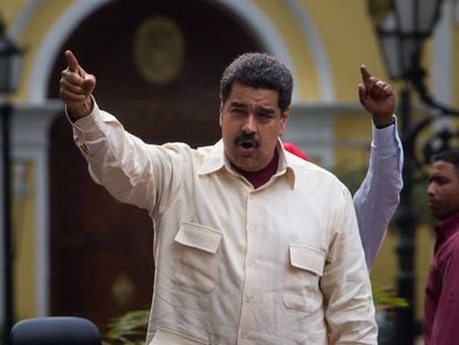 Nicol&aacute;s Maduro, este martes en Caracas 