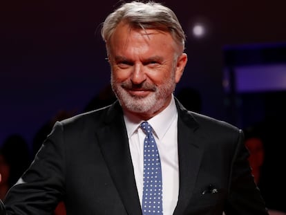 El actor Sam Neill en el Festival de Cine de Toronto, en 2019.