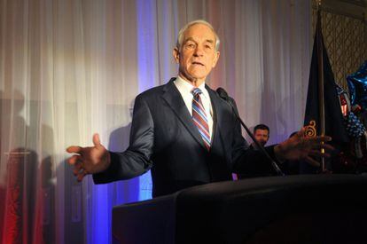 Ron Paul en Fargo, Dakota del Norte.