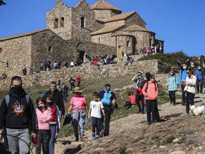 Aglomeracions el cap de setmana passat a La Mola, Matadepera.