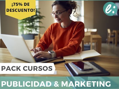 Fórmate en marketing y publicidad con este pack de cursos online. ¡Ahora con un 75% de dto.!