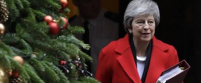 La primera ministra británica, Theresa May.