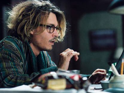 Hi ha moments en què els escriptors s’assemblen a Johnny Depp a 'Secret Window'.