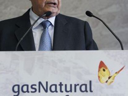 El presidente de Gas Natural Fenosa, Salvador Gabarro. 