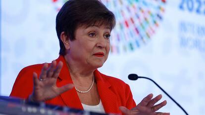 La directora del FMI, Kristalina Georgieva, en una imagen de archivo.