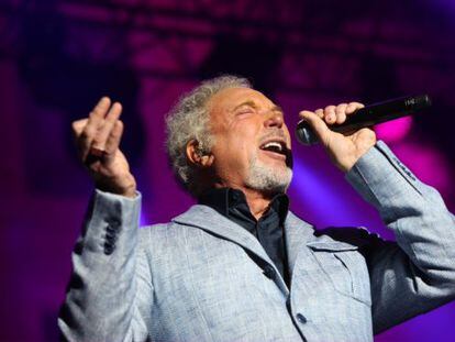 Tom Jones en el concierto del Festival Jardines de Pedralbes