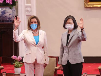 La visita de Nancy Pelosi a Taiwán, en imágenes