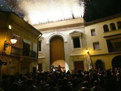 Inauguraci&oacute;n del teatro El Musical de Valencia en septiembre de 2004.