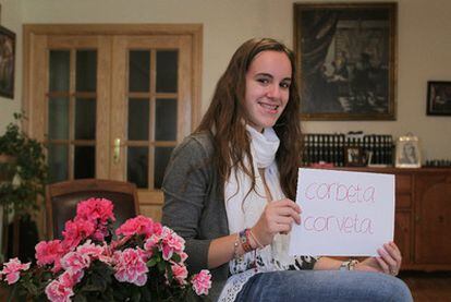 Blanca Pérez Alvear, ganadora de la fase española del XI concurso hispanoamericano de Ortografía.