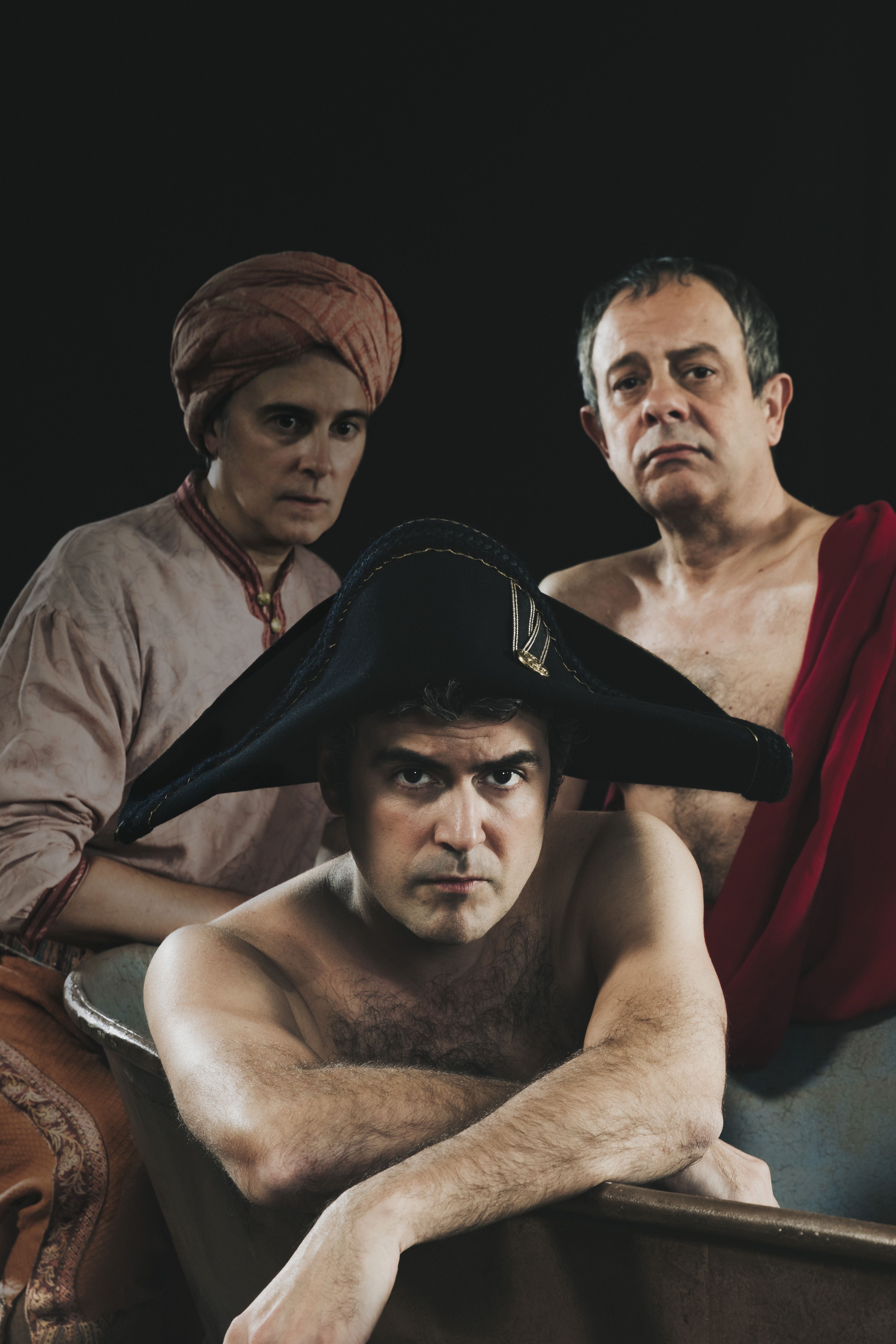 Sílvia Munt mete a Napoleón en la bañera en una obra de teatro en Barcelona