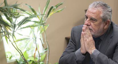 El subdirector general de la RTVA, Joaquín Durán, durante la entrevista.