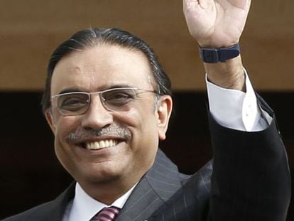 El presidente paquistan&iacute;, Asif Ali Zardari, en esta foto tomada el noviembre de 2011.