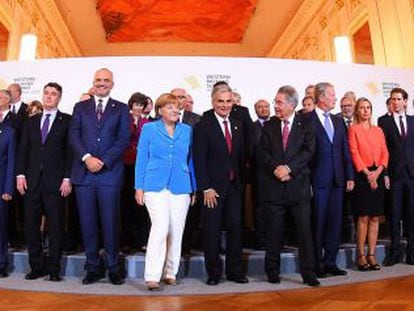 Reunión de mandatarios balcánicos y de la UE en Viena en la que se trataron asuntos migratorios el pasado agosto.